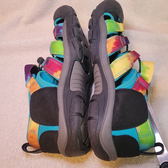 Keen Newport Retro Multicolor Tie Dye Water Shoe Sandals Womens Size 5 - Picture 6 of 7